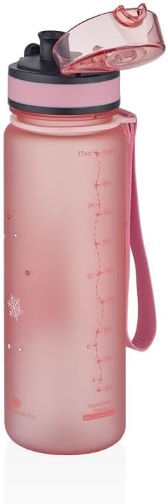 Uzspace TRITAN Çocuk Suluk/Matara 500 ML. (Pembe)