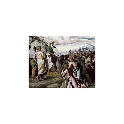 Moses Presenting The Ten Commandments : Amazon.in: Home & Kitchen