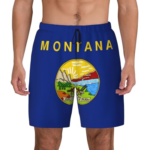 Maillot de bain pour homme séchage rapide Montana et short décontracté plage compression