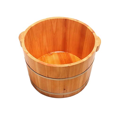 Spa de pies de madera para pedicure y masaje