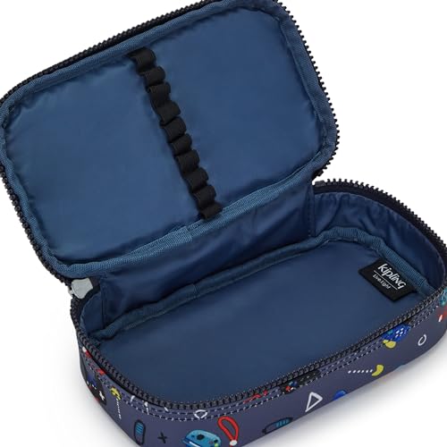Kipling 50 PENS Medium pencase, Pouches, Cases, Gaming Grey, Grey, 50 PENS