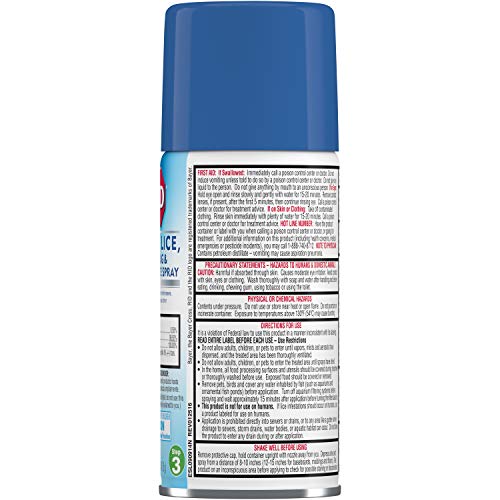 Rid Home Lice, Bedbug And Dust Mite Spray - 5 Ounces (Value Pack of 4)