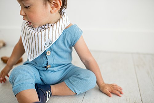 Copper Pearl Baby Bandana Drool Bibs For Drooling And Teething 4 Pack Gift Set For Boys “Safari Set #TOP4