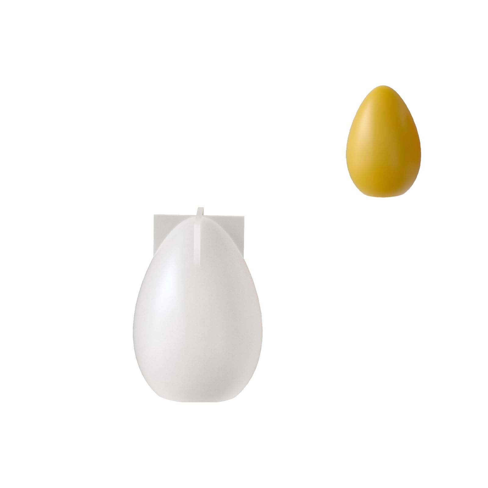 Xjdzineq Sturdy Silicone Eggs Shaped Ideal for Making Festival Scented Eggs Shape