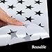 Deoot American Flag 50 Star Stencil for Painting on Wood, Paper, Fabric, Glass, and Wall Art
