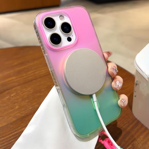 Coque iPhone 15 Pro Max antichoc avec dragonne magnétique pour éviter les chutes accidentelles - 5