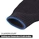 DOVAVA Handschuhe Herren schwarz,Strick Handschuhe Herren,Touchscreen Handschuhe Fahrradhandschuhe,Handschuhe Damen in Schwarz Dunkelgrau und Khaki mit weichem Innenfutter (Schwarz)