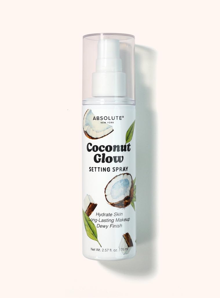 Absolute New York Coconut Glow Setting Spray, 2.57-Fluid Ounce