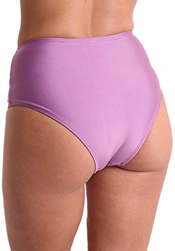 Calcinha Biquíni Avulso com Faixa Frontal Orquídea - Lilas - M