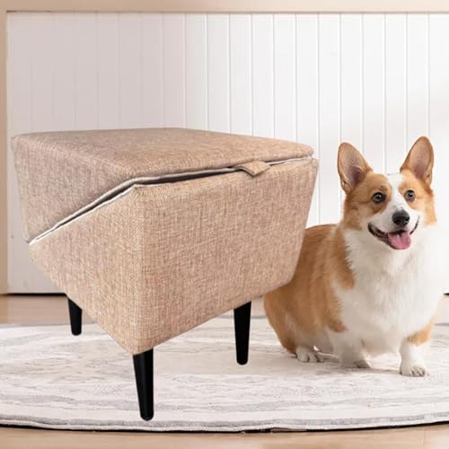 WeiLaiKeQi Escada para cães de estimação, rampa para cães, economiza espaço, escada para animais de