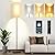 ATAEFR Floor Lamp with APP & Remote Control, Standing Lamp for Living Room Bedroom Come with 12W LED Bulb, Stepless Dimmable Minimalist Tall lamp for Reading Office, 800lm