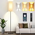 ATAEFR Floor Lamp with APP & Remote Control, Standing Lamp for Living Room Bedroom Come with 12W LED Bulb, Stepless Dimmable Minimalist Tall lamp for Reading Office, 800lm
