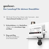 Gasleser – WLAN Gaszähler Ausleser für BK, Apator, Pietro Fiorentini u.v.m. | Smarter Gaszähler Reader mit App | Live Verbrauch & Zählerstand | Plug & Play Installation | Home Assistant – Ansicht 2