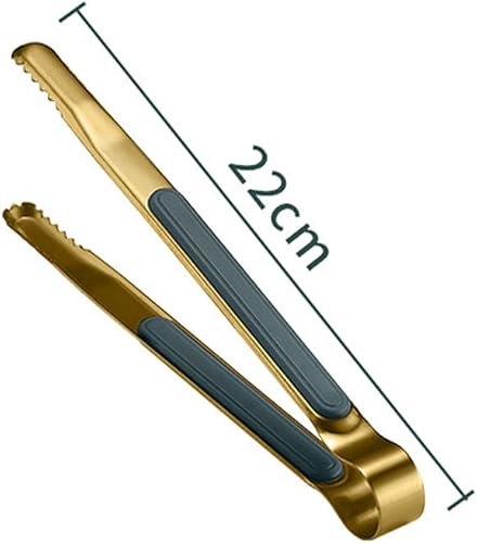 Miniatura 9 de Pinzas para asar a la parrilla, pinzas para cocinar, freír, acero inoxidable, para servir alimentos, buffet, paquete de 5