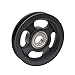 JSGHGDF Nylon Bearing Pulley Wheel Replace for Gym Equipment Part Cable Merchine Garage Door Pulley
