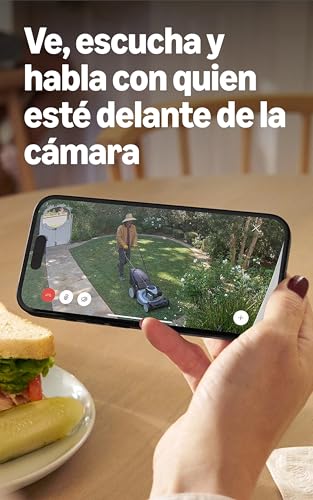 Miniatura 4 de Ring Cámara exterior con batería (Stick Up Cam) | Cámara de vigilancia wifi HD para tu domicilio con comunicación bidireccional, instalación fácil | 30 días gratis de Ring Home | 2 Cámaras