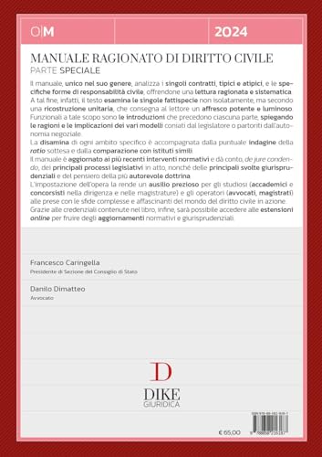 Manuale Ragionato Di Diritto Civile. Parte Speciale. Le Singole Fattispecie Di Responsabilità. I Singoli Contratti - 2