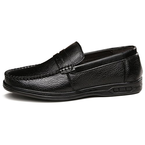 Old Shoes Père en Cuir Souple le Style Rétro Masculin Tendance