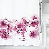 Spirella Rideau de Douche Polyester Amanda 180x200cm Rose