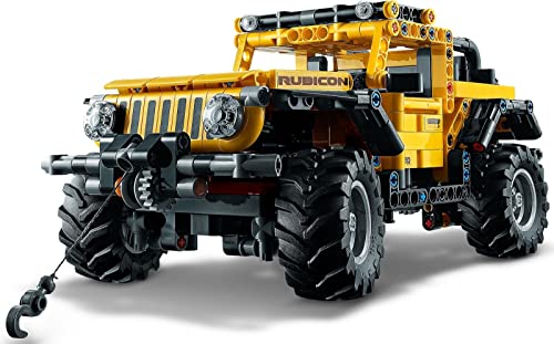 Technic Jeep Wrangler 4x4, Set con Macchina Giocattolo da Costruire, Modellino SUV Fuoristrada, Giochi per Bambini, Bambine, Ragazzi e Ragazze da 9 Anni in su, Idea Regalo di Compleanno 42122 - Lego - Immagine 7
