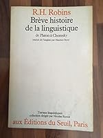 Breve histoire de la linguistique : de platon a chomsky 202004479X Book Cover