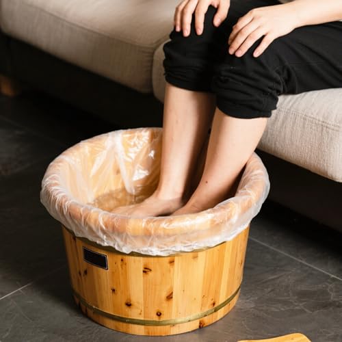 25 liners desechables transparentes para pedicura miniatura 5