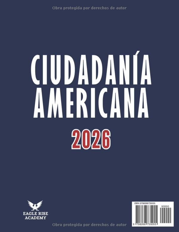 Miniatura 2 de CIUDADANÍA AMERICANA Tu Plan Paso a Paso para Aprobar el Examen de Naturalización Guía en Español con las 100 Preguntas Oficiales del USCIS y