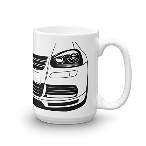 VW Golf R32 Mk5 Gang Shirts. 15 Oz Ceramic Glossy Mugs Gift For Coffee Lover. 15 Oz Fine Ceramic Mug With Flawless Glaze Finish