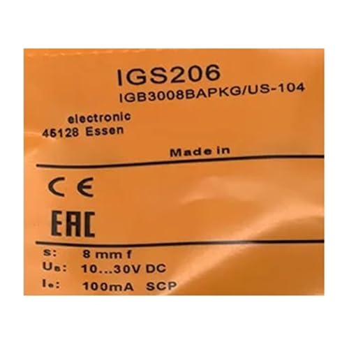 Capteur de proximité IGS208 pour automatisation de convoyeur et robotique IGS207 IGS209 IGS233