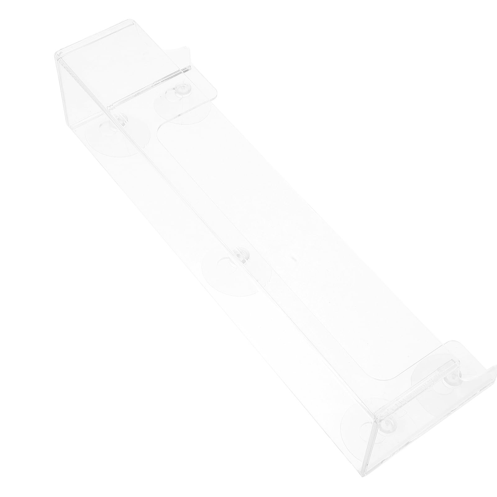 Kühlschrank Organizer aus Transparentem Acryl mit Starkem Saugnapf Aufbewahrungsregal für Gewürze und Getränkedosen Platzsparend für Küche und Kühlschrank