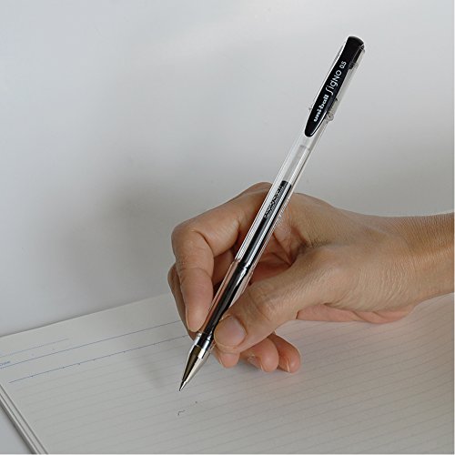 Bolígrafo Mitsubishi Pencil Signo UM1005P.24 Negro x5 miniatura 5