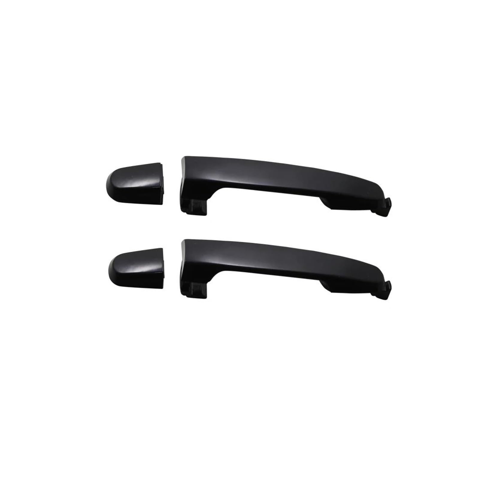 Poignée porte extérieure noire pour Corolla 2003 à 2013 auto x2