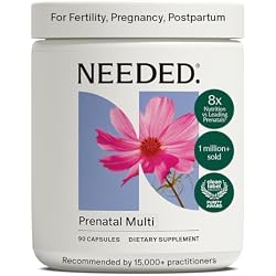 Needed. Multivitamin for Prenatal, Prenatal Multi Capsule, 30-Day Supply | Pregnancy, Breastfeeding, Postpartum, Expertly-Formulated & Third-Party Tested