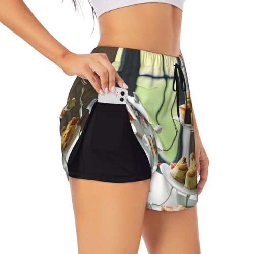 Short de sport femme pour éviter la chaleur en course à pied et yoga