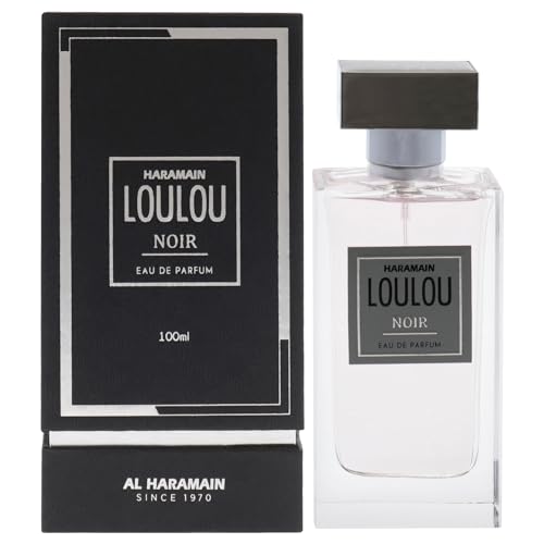Al Haramain Loulou Noir Perfume for Women and Men Long Lasting Body Spray 3.33 oz EDP Spray