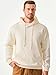 Dokotoo Men Mens Fashion Hoodies & Sweatshirts Drawstring Long Sleeve Hooded Pullover Regular Fit Geometric Texture Athletic Thin Graphic Casual Fall Shirt Tops Winter Knit Sweaters Apricot Medium