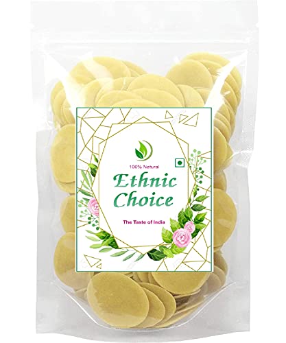 Ethnic Choice Ready to Fry Dry Golgappa/Panipuri/Oval Papad,500g Cover