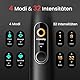 Oclean Schallzahnbürste X Series Pro Elite mit 8 Bereichsverfolgung, Elektrische Zahnbürste mit 4 Putzmodi, Sonic Electric Toothbrush mit Leiser Motor, 35 Tage Akkulaufzeit & Kabelloses Laden, Schwarz