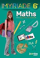 Myriade Maths 6e 2021 Manuel élève 2047337755 Book Cover