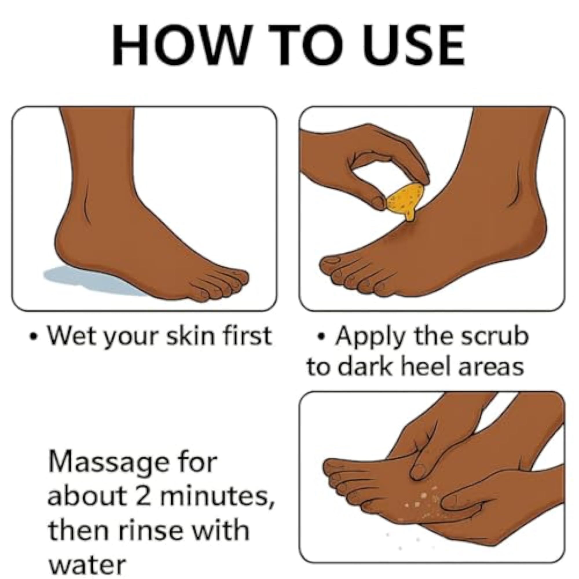Turmeric Super Whitening Foot Peeling Gel