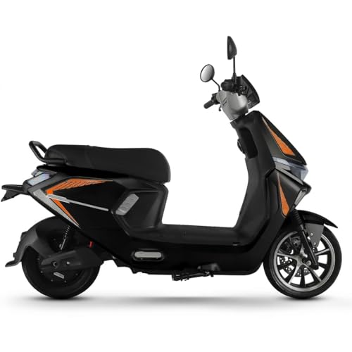 Image of AMO Brisk 60V Lead Acid Low Speed Electric Scooter | 25 km /h | 60-70 km Range | Non-RTO | Portable Charger | Black