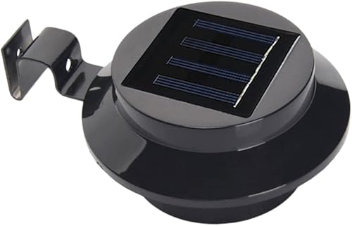 OSALADI 3 luces solares para valla resistente a la intemperie para jardín y camino automático encendidoapagado
