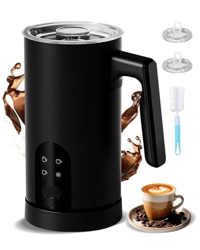Quiet 4-in-1 Electric Milk Frother