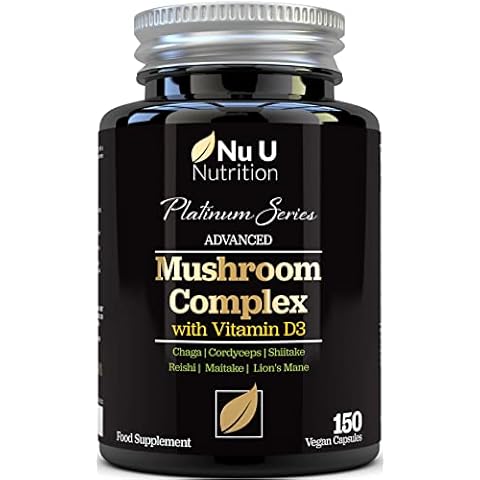 Mushroom Complex 6 with Vitamin D Cover