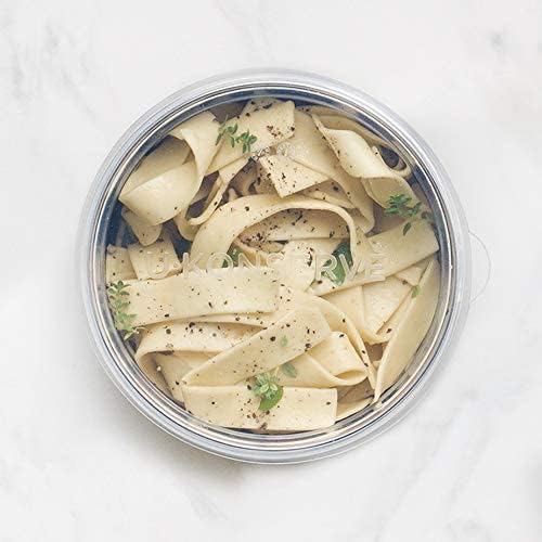 U Konserve Stainless Steel Round Food Storage Bento Box Container, Leak Proof Silicone Lid Dishwasher Safe - Plastic Free, 16oz - Image 5