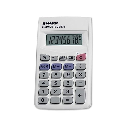 Sharp EL233SB Standard Function Calculator