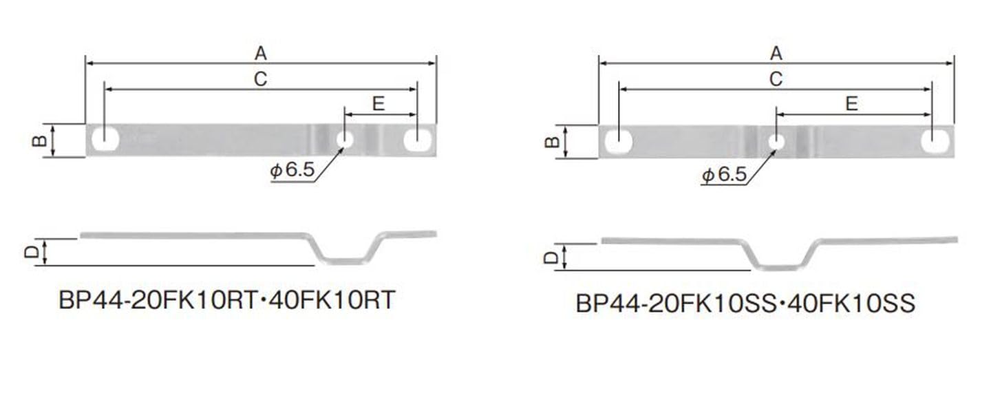 日東工業(NiTO) 分岐リード板 協約形ブレーカ用 400AF用 100A 20個入 BP44-40FK10SS