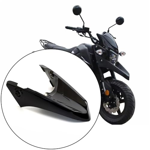 Kit Garde-Boue Moto Anti-Projections en ABS Noir Résistant