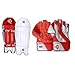 CW Century 11PIECES Cricket KIT Set with Wheel Bag Cricket KIT Official Club Complete Set College Cricket KIT Set Full Size for Men Youth & Adult Cricket Set