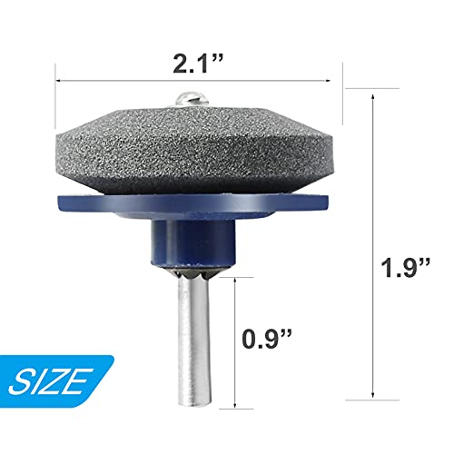 5 Pcs Lawn Mower Blade Sharpener Universal Sharpener Grinder Wheel Stone Power Drill Hand Drill Grinder Wheel Stone For Any Power Drill Hand Drill #TOP5